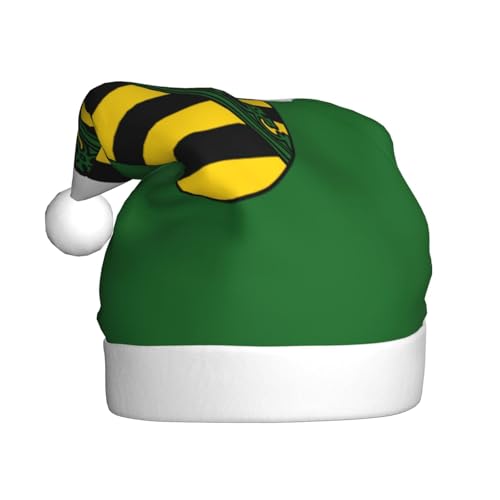 Weihnachtsmütze mit Sachsenflagge, Weihnachtsmannmützen für Erwachsene, Samt, bequem, für Neujahr, festliche Party Weihnachtsmütze mit Sachsenflagge, Weihnachtsmannmützen für Erwachsene, Samt, bequem, für Neujahr, festliche Party von HMBGFW