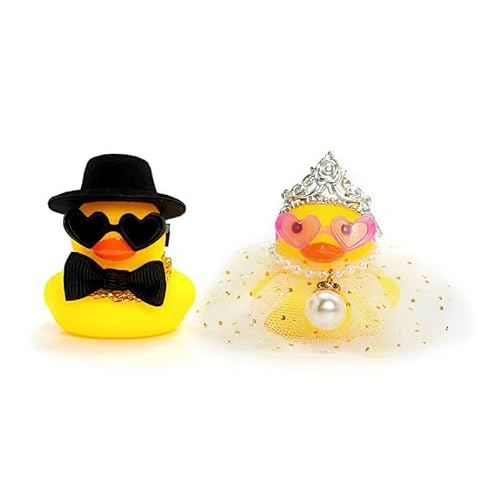 HMCEY 2 PCS Badeenten Brautpaar,Hochzeitsentenpaar,Badeente Hochzeitspaar,Mini Enten Paar,Hochzeitsgeschenke für Brautpaar Lustig,Gelbe Enten Party Dekoration,Entens Zeremonie für Braut und Bräutigam HMCEY 2 PCS Badeenten Brautpaar,Hochzeitsentenpaar,Badeente Hochzeitspaar,Mini Enten Paar,Hochzeitsgeschenke für Brautpaar Lustig,Gelbe Enten Party Dekoration,Entens Zeremonie für Braut und Bräutigam von HMCEY