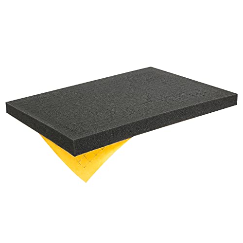 HMF 1459-25 Rasterschaumstoff selbstklebend, Würfelschaum Tabletop | 345 x 275 mm | Höhe: 25 mm HMF 1459-25 Rasterschaumstoff selbstklebend, Würfelschaum Tabletop | 345 x 275 mm | Höhe: 25 mm von HMF