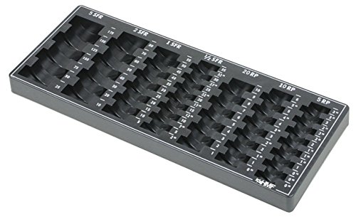 HMF 2680-02 Münzzählbrett Schweizer Franken, 27,5 x 11 x 2 cm, schwarz HMF 2680-02 Münzzählbrett Schweizer Franken, 27,5 x 11 x 2 cm, schwarz von HMF