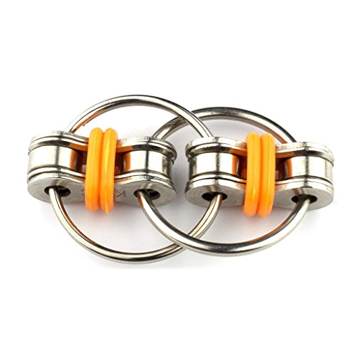 HMILYDYK Fidget-Spielzeug, stressreduzierend, Schlüsselring mit Kette, für Kinder und Erwachsene, bei ADS, ADHS HMILYDYK Fidget-Spielzeug, stressreduzierend, Schlüsselring mit Kette, für Kinder und Erwachsene, bei ADS, ADHS von HMILYDYK