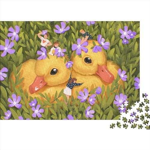 Kunst Malerei Holz 300 Teile Puzzles Tiere Märchen Puzzles Für Erwachsene Lernspiel Herausforderung Spielzeug 300 Teile Holzpuzzles Für Erwachsene 300pcs (40x28cm) von HMLTD