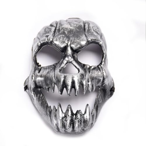 Fire Unicorn Mask Horror Ghost Face Mask Cosplay Creepy Halloween Mask Headgear Masquerade for Party Devil Cosplay Costume Props Plastics Fire Unicorn Mask Horror Ghost Face Mask Cosplay Creepy Halloween Mask Headgear Masquerade for Party Devil Cosplay Costume Props Plastics von HMLZSJ