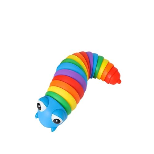 HMLZSJ Cevioce Fidget Slug Spielzeug 2er-Set (zufällige Farbe), ideal for Stressabbau und for sensorisches Spielen, fördert und beruhigt von HMLZSJ