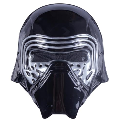 HMLZSJ Darths Vaderss Maske Cosplay Gruselige Halloween Maske Kopfbedeckung Maskerade für Party Teufel Cosplay Kostüm Requisiten Kunststoff von HMLZSJ