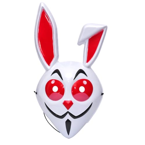 HMLZSJ Falte Ohren Kaninchen Cosplay Masken Halloween Maske Karneval Ostern Maske für Halloween Party Requisiten HMLZSJ Falte Ohren Kaninchen Cosplay Masken Halloween Maske Karneval Ostern Maske für Halloween Party Requisiten von HMLZSJ
