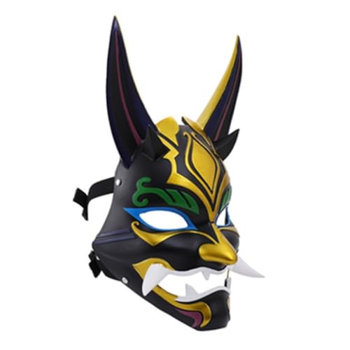 HMLZSJ Genshins Impacts Xiaos Cosplay Masken Halloween Maske Karneval Ostern Maske für Halloween Party Requisiten HMLZSJ Genshins Impacts Xiaos Cosplay Masken Halloween Maske Karneval Ostern Maske für Halloween Party Requisiten von HMLZSJ