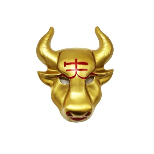 HMLZSJ Golds Bulls Cosplay Masken Halloween Maske Karneval Ostern Maske für Halloween Party Requisiten HMLZSJ Golds Bulls Cosplay Masken Halloween Maske Karneval Ostern Maske für Halloween Party Requisiten von HMLZSJ