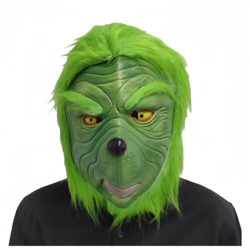 HMLZSJ Grinchs Cosplay Masken Halloween Maske Karneval Ostern Maske für Halloween Party Requisiten HMLZSJ Grinchs Cosplay Masken Halloween Maske Karneval Ostern Maske für Halloween Party Requisiten von HMLZSJ
