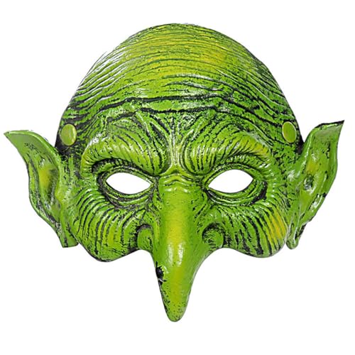HMLZSJ Halloween Karneval Party Bühnenmaske Cosplay Gruselige Halloween Maske Kopfbedeckung Maskerade für Party Teufel Cosplay Kostüm Requisiten PU HMLZSJ Halloween Karneval Party Bühnenmaske Cosplay Gruselige Halloween Maske Kopfbedeckung Maskerade für Party Teufel Cosplay Kostüm Requisiten PU von HMLZSJ