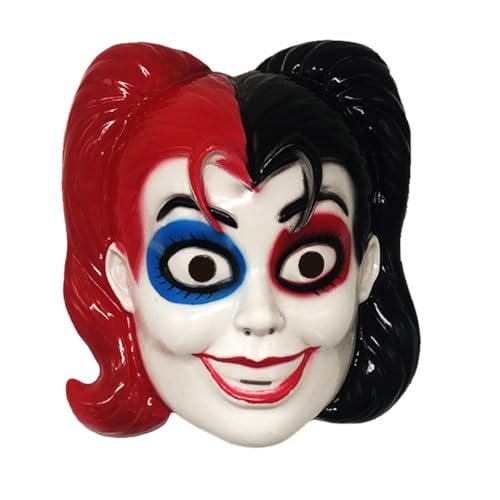 HMLZSJ Harleys Quinns Cosplay Masken Halloween Maske Karneval Ostern Maske für Halloween Party Requisiten von HMLZSJ