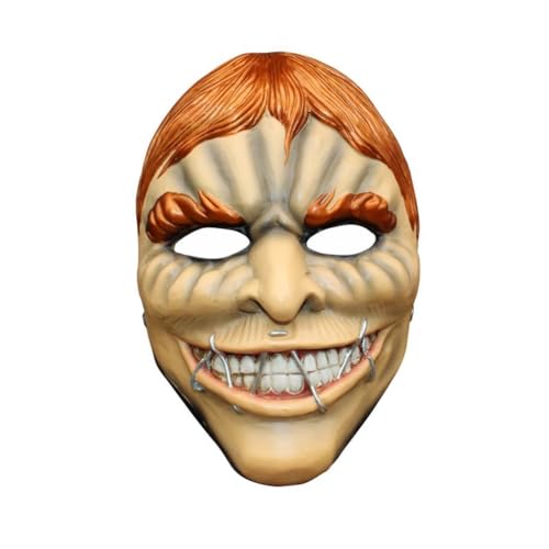 HMLZSJ Harvestday Maske Cosplay Gruselige Halloween Maske Kopfbedeckung Maskerade für Party Teufel Cosplay Kostüm Requisiten Harz HMLZSJ Harvestday Maske Cosplay Gruselige Halloween Maske Kopfbedeckung Maskerade für Party Teufel Cosplay Kostüm Requisiten Harz von HMLZSJ