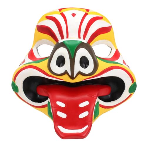 HMLZSJ Indigene Skins Maske Cosplay Gruselige Halloween Maske Kopfbedeckung Maskerade für Party Teufel Cosplay Kostüm Requisiten Harz HMLZSJ Indigene Skins Maske Cosplay Gruselige Halloween Maske Kopfbedeckung Maskerade für Party Teufel Cosplay Kostüm Requisiten Harz von HMLZSJ