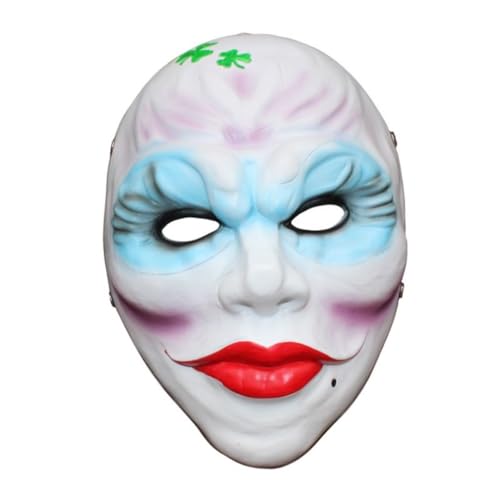 HMLZSJ Paydays Maske Cosplay Gruselige Halloween Maske Kopfbedeckung Maskerade für Party Teufel Cosplay Kostüm Requisiten Harz HMLZSJ Paydays Maske Cosplay Gruselige Halloween Maske Kopfbedeckung Maskerade für Party Teufel Cosplay Kostüm Requisiten Harz von HMLZSJ