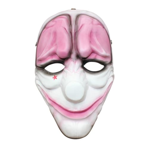 HMLZSJ Paydayss Maske Cosplay Gruselige Halloween Maske Kopfbedeckung Maskerade für Party Teufel Cosplay Kostüm Requisiten Harz HMLZSJ Paydayss Maske Cosplay Gruselige Halloween Maske Kopfbedeckung Maskerade für Party Teufel Cosplay Kostüm Requisiten Harz von HMLZSJ