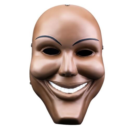 HMLZSJ Purgess Lächelnde Gesichtsmaske Cosplay Gruselige Halloween Maske Kopfbedeckung Maskerade für Party Teufel Cosplay Kostüm Requisiten Harz HMLZSJ Purgess Lächelnde Gesichtsmaske Cosplay Gruselige Halloween Maske Kopfbedeckung Maskerade für Party Teufel Cosplay Kostüm Requisiten Harz von HMLZSJ