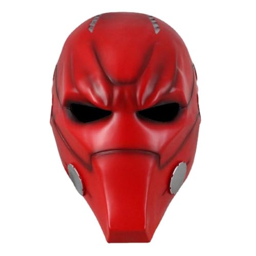 HMLZSJ Red Arkham Knight Maske Cosplay Gruselige Halloween Maske Kopfbedeckung Maskerade für Party Teufel Cosplay Kostüm Requisiten Harz HMLZSJ Red Arkham Knight Maske Cosplay Gruselige Halloween Maske Kopfbedeckung Maskerade für Party Teufel Cosplay Kostüm Requisiten Harz von HMLZSJ