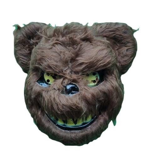 HMLZSJ Schwarze Bären Cosplay Masken Halloween Maske Karneval Ostern Maske für Halloween Party Requisiten von HMLZSJ