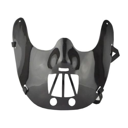 HMLZSJ Silences Of Lambs Hannibal Maske Cosplay Gruselige Halloween Maske Kopfbedeckung Maskerade für Party Teufel Cosplay Kostüm Requisiten Kunststoff HMLZSJ Silences Of Lambs Hannibal Maske Cosplay Gruselige Halloween Maske Kopfbedeckung Maskerade für Party Teufel Cosplay Kostüm Requisiten Kunststoff von HMLZSJ