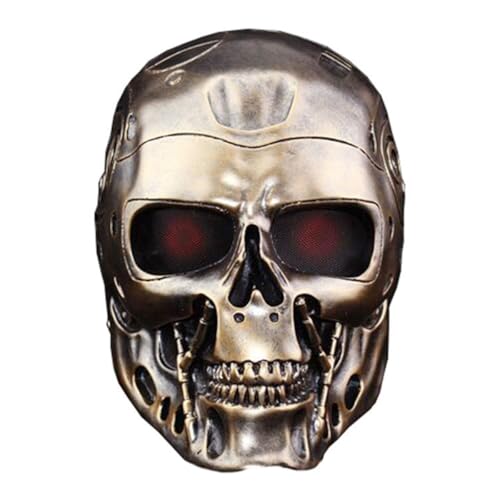 HMLZSJ Terminatorss Schädel Cosplay Masken Halloween Maske Karneval Ostern Maske für Halloween Party Requisiten HMLZSJ Terminatorss Schädel Cosplay Masken Halloween Maske Karneval Ostern Maske für Halloween Party Requisiten von HMLZSJ