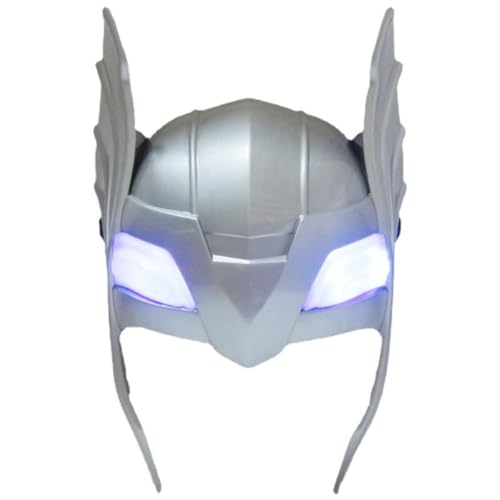 HMLZSJ Thors Maske Cosplay Gruselige Halloween Maske Kopfbedeckung Maskerade für Party Teufel Cosplay Kostüm Requisiten Kunststoff HMLZSJ Thors Maske Cosplay Gruselige Halloween Maske Kopfbedeckung Maskerade für Party Teufel Cosplay Kostüm Requisiten Kunststoff von HMLZSJ