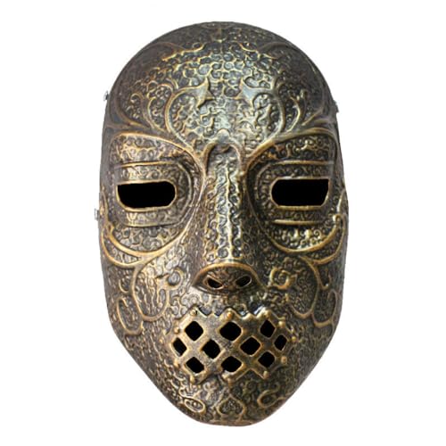 HMLZSJ Todesfresser Maske Cosplay Gruselige Halloween Maske Kopfbedeckung Maskerade für Party Teufel Cosplay Kostüm Requisiten Harz HMLZSJ Todesfresser Maske Cosplay Gruselige Halloween Maske Kopfbedeckung Maskerade für Party Teufel Cosplay Kostüm Requisiten Harz von HMLZSJ