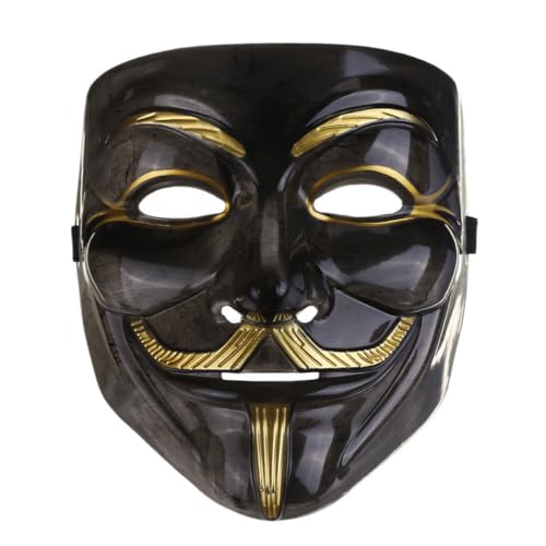 HMLZSJ V Vendettas Maske Cosplay Gruselige Halloween Maske Kopfbedeckung Maskerade für Party Teufel Cosplay Kostüm Requisiten Kunststoff HMLZSJ V Vendettas Maske Cosplay Gruselige Halloween Maske Kopfbedeckung Maskerade für Party Teufel Cosplay Kostüm Requisiten Kunststoff von HMLZSJ