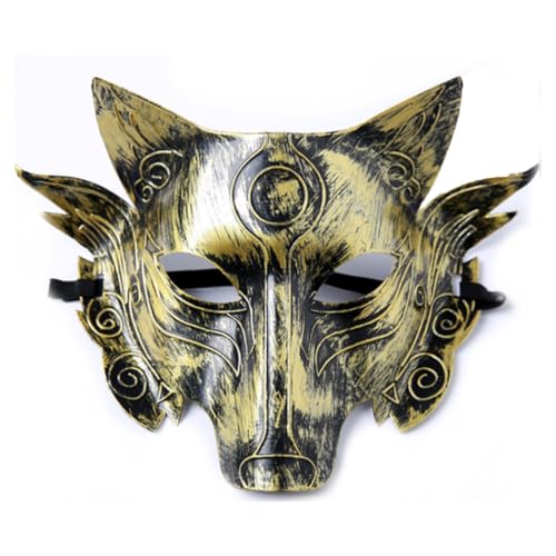 HMLZSJ Werwolf Wolf Kopf Maske Cosplay Gruselige Halloween Maske Kopfbedeckung Maskerade für Party Teufel Cosplay Kostüm Requisiten Kunststoff HMLZSJ Werwolf Wolf Kopf Maske Cosplay Gruselige Halloween Maske Kopfbedeckung Maskerade für Party Teufel Cosplay Kostüm Requisiten Kunststoff von HMLZSJ
