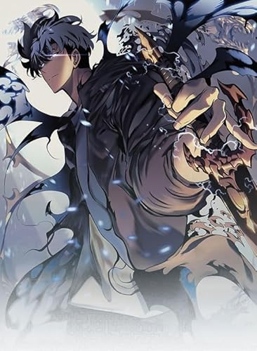 1000 Piece Jigsaw Puzzle, Japanese Anime Leveling Up Poster Stress Relief for Family, Educational Toys,38x52cm 1000 Piece Jigsaw Puzzle, Japanese Anime Leveling Up Poster Stress Relief for Family, Educational Toys,38x52cm von HNBDE