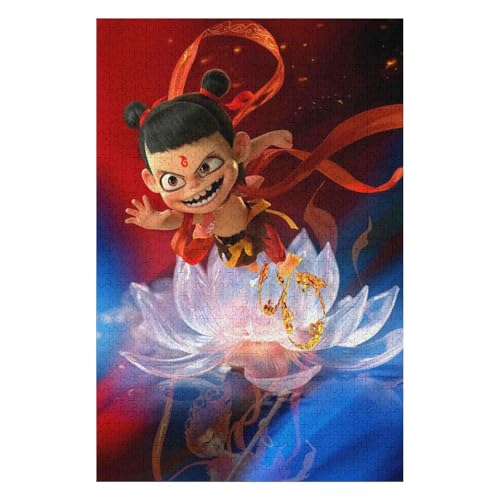 1000 Piece Jigsaw Puzzle | Christmas Jigsaw Puzzle | Sustainable Jigsaw Puzzle for Adults | Premium 100% Recycled Board | Great Gift for Adults |Cartoon Characters38*52cm von HNBDE