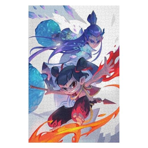 1000 Piece Jigsaw Puzzle | Christmas Jigsaw Puzzle | Sustainable Jigsaw Puzzle for Adults | Premium 100% Recycled Board | Great Gift for Adults |Cartoon Characters38*52cm von HNBDE