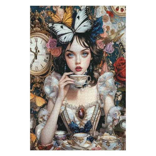 1000 Piece Jigsaw Puzzle for Teens and Adults Afternoon Tea Difficult and Intellectually Challenging Game50*70cm 1000 Piece Jigsaw Puzzle for Teens and Adults Afternoon Tea Difficult and Intellectually Challenging Game50*70cm von HNBDE