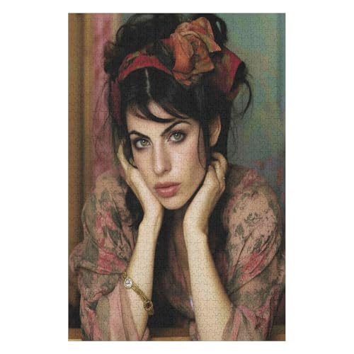 1000 Piece Jigsaw Puzzles for Adults,Amy Winehouse,DIY Toys Relax Puzzles Games Impossible Puzzles Games Gift Multi Colour Educational Games 1000pcs26*38cm 1000 Piece Jigsaw Puzzles for Adults,Amy Winehouse,DIY Toys Relax Puzzles Games Impossible Puzzles Games Gift Multi Colour Educational Games 1000pcs26*38cm von HNBDE