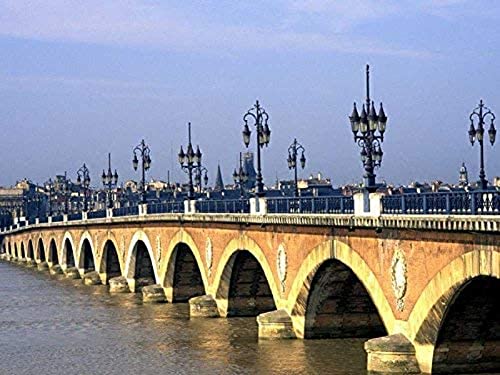 1000 Piece Paper Jigsaw Puzzle Pont Pierre Bordeaux France Large Puzzle Game for Adults and Teenagers 50x70cmPi357 1000 Piece Paper Jigsaw Puzzle Pont Pierre Bordeaux France Large Puzzle Game for Adults and Teenagers 50x70cmPi357 von HNBDE