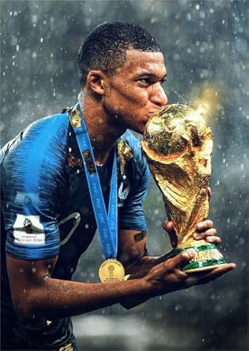 1000 Piece Puzzle Soccer Player 10 Posters for Adults Family Educational Toys Bv343 38x52cm von HNBDE