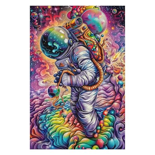 1000 Pieces Adult Puzzle A Challenging Puzzle Games for The Whole for Women for Men Theme Color Astronaut 38x52cm 1000 Pieces Adult Puzzle A Challenging Puzzle Games for The Whole for Women for Men Theme Color Astronaut 38x52cm von HNBDE