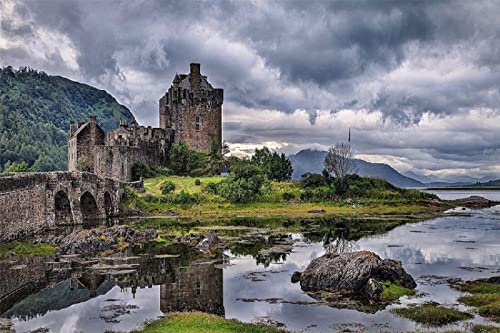 1000 Pieces Jigsaw Puzzles,Scotland Cloudsle DIY Picture Wooden,Decoration for The Home 26x38cmPi344 1000 Pieces Jigsaw Puzzles,Scotland Cloudsle DIY Picture Wooden,Decoration for The Home 26x38cmPi344 von HNBDE