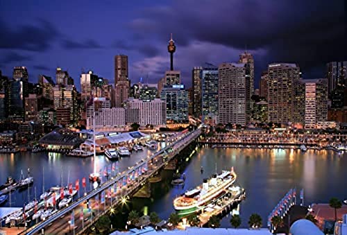 1000 Pieces Jigsaw for Adults Puzzles Sydney, Australia Brain Challenge Puzzle for Kids Educational Games,Brain Challenge Puzzle for Kidseducational Games Gift 50x70cmPi498 1000 Pieces Jigsaw for Adults Puzzles Sydney, Australia Brain Challenge Puzzle for Kids Educational Games,Brain Challenge Puzzle for Kidseducational Games Gift 50x70cmPi498 von HNBDE