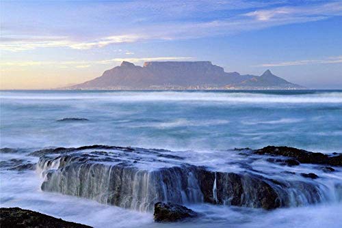 1000 Pieces Puzzles,Paper Jigsaw Puzzles Educational Game Stress Reliever for Adult Kids - Table Mountain National Park 50x70cmPi458 von HNBDE