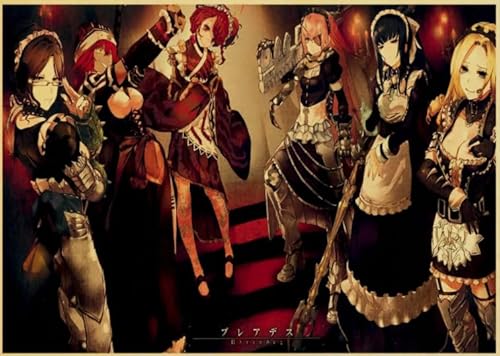1000 Stück, bunt – schwieriges Puzzle – japanische Animes Overlords Bloodfallen Poster – Wandkunst-Poster – Spiele zur Stressreduzierung für die ganze Familie – 50x70cm 1000 Stück, bunt – schwieriges Puzzle – japanische Animes Overlords Bloodfallen Poster – Wandkunst-Poster – Spiele zur Stressreduzierung für die ganze Familie – 50x70cm von HNBDE