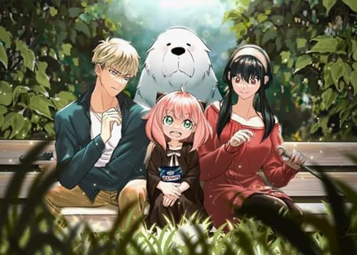 1000 Stück - Buntes Unregelmäßiges Puzzle - Classic Japanese Animes Familys Posters - Für Erwachsene Lernspielzeug Für Die Ganze Familie - Lernspielzeug Für Kinder - 38x52cm 1000 Stück - Buntes Unregelmäßiges Puzzle - Classic Japanese Animes Familys Posters - Für Erwachsene Lernspielzeug Für Die Ganze Familie - Lernspielzeug Für Kinder - 38x52cm von HNBDE