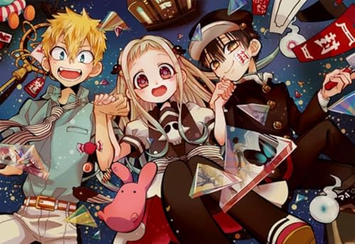 1000 Stück – Buntes unregelmäßiges Puzzle – japanische Animes Hanakos-Poster – Lernspielzeug für Erwachsene für die ganze Familie – Wandkunst-Geschenke – 26x38cm 1000 Stück – Buntes unregelmäßiges Puzzle – japanische Animes Hanakos-Poster – Lernspielzeug für Erwachsene für die ganze Familie – Wandkunst-Geschenke – 26x38cm von HNBDE