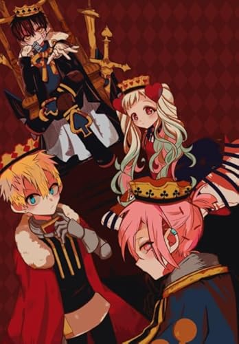 1000 Stück – Buntes unregelmäßiges Puzzle – japanische Animes Hanakos-Poster – Lernspielzeug für Erwachsene für die ganze Familie – Wandkunst-Geschenke – 50x70cm von HNBDE