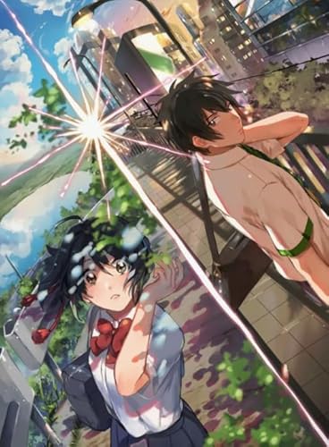 1000 Stück - Lustiges Puzzle - Schwieriges Puzzle - Japanische Animes Yours Name Posters - Stressabbau-Spiele Für Die Familie - HerausFürderungs Spielzeug Für Erwachsene - 26x38cm 1000 Stück - Lustiges Puzzle - Schwieriges Puzzle - Japanische Animes Yours Name Posters - Stressabbau-Spiele Für Die Familie - HerausFürderungs Spielzeug Für Erwachsene - 26x38cm von HNBDE