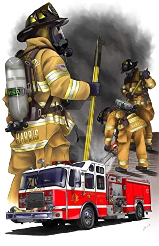 1000 Teile Puzzle für Erwachsene, Feuerwehrauto, Feuerwehrmann, Feuerwehrauto, Kinder, Familien-Lernspiel, Heimdekoration, Geschenk, Mj593TY 50x70cm 1000 Teile Puzzle für Erwachsene, Feuerwehrauto, Feuerwehrmann, Feuerwehrauto, Kinder, Familien-Lernspiel, Heimdekoration, Geschenk, Mj593TY 50x70cm von HNBDE