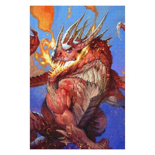 1000-teiliges Holzpuzzle „Fliegender Drache England“. Puzzlespiel für Erwachsene und Jugendliche, 26 x 38 cm, c241gy 1000-teiliges Holzpuzzle „Fliegender Drache England“. Puzzlespiel für Erwachsene und Jugendliche, 26 x 38 cm, c241gy von HNBDE
