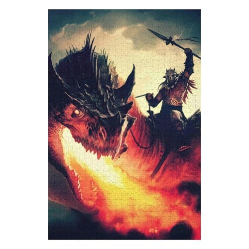 1000-teiliges Holzpuzzle „Fliegender Drache England“. Puzzlespiel für Erwachsene und Jugendliche, 26 x 38 cm, c499gy 1000-teiliges Holzpuzzle „Fliegender Drache England“. Puzzlespiel für Erwachsene und Jugendliche, 26 x 38 cm, c499gy von HNBDE
