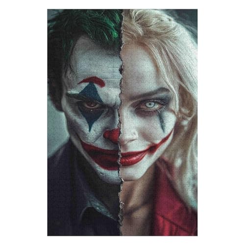 1000-teiliges Holzpuzzle „Joker Movie England“. Puzzlespiel für Erwachsene und Jugendliche, 26 x 38 cm 1000-teiliges Holzpuzzle „Joker Movie England“. Puzzlespiel für Erwachsene und Jugendliche, 26 x 38 cm von HNBDE