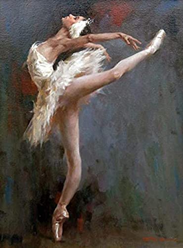 1000-teiliges Puzzle, Ballerina Beauty Girl Musterpuzzles, klassisches Lernspielzeug 38x52cm 1000-teiliges Puzzle, Ballerina Beauty Girl Musterpuzzles, klassisches Lernspielzeug 38x52cm von HNBDE