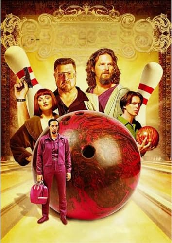 1000-teiliges Puzzle „Jeff.Bridges“, Suspense-Komödie, Filmplakat, für Erwachsene, Familie, Lernspielzeug, Geschenk, Df128Pq von HNBDE